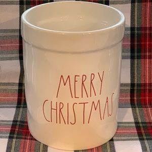 Rae Dunn Merry Christmas Utensil Holder